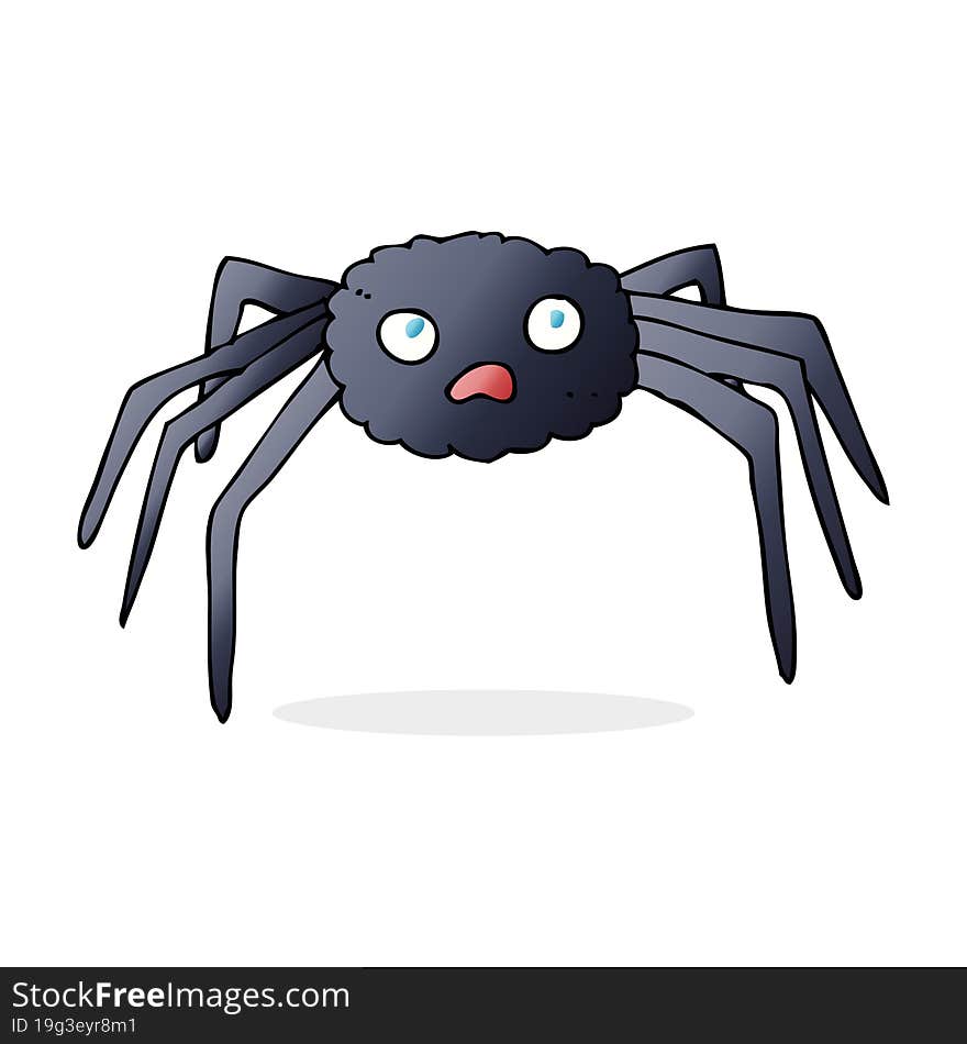 cartoon spider