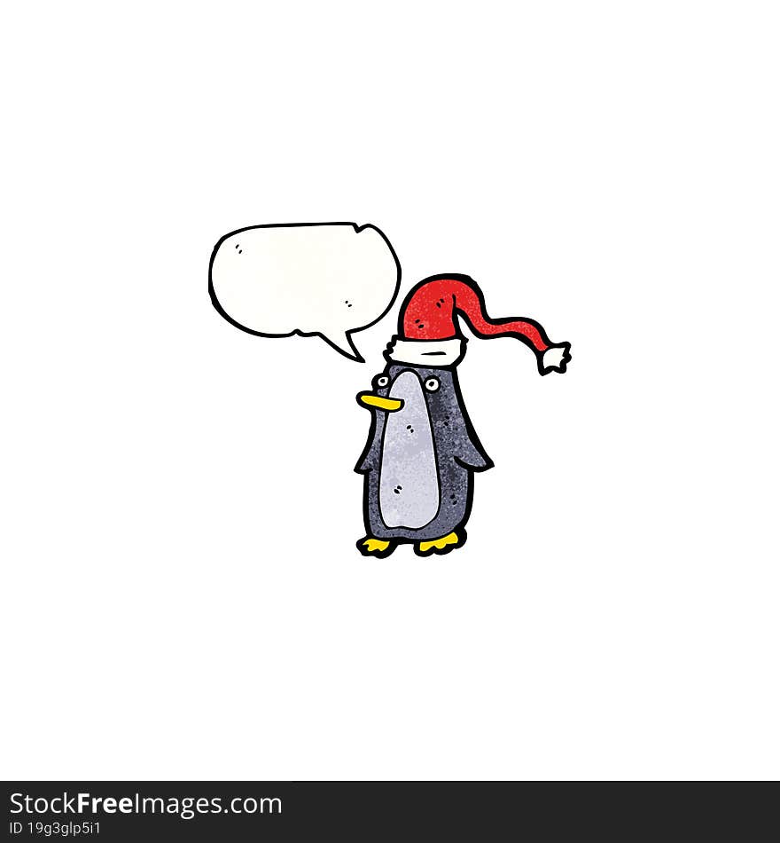 cartoon penguin