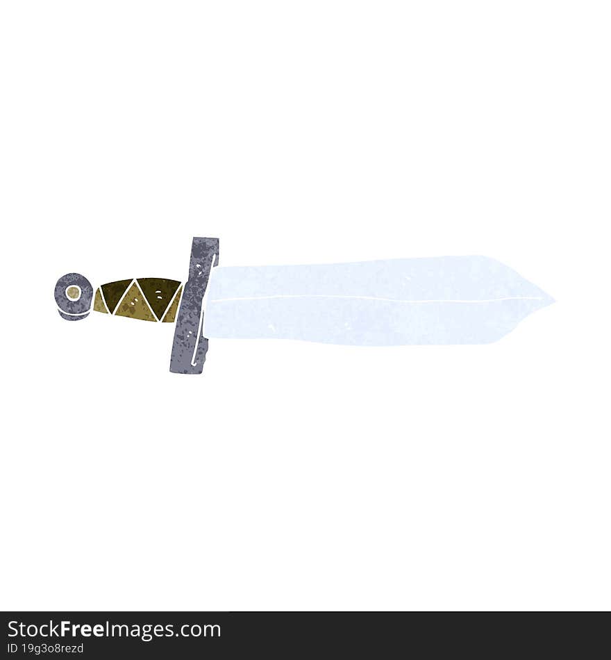 cartoon sword