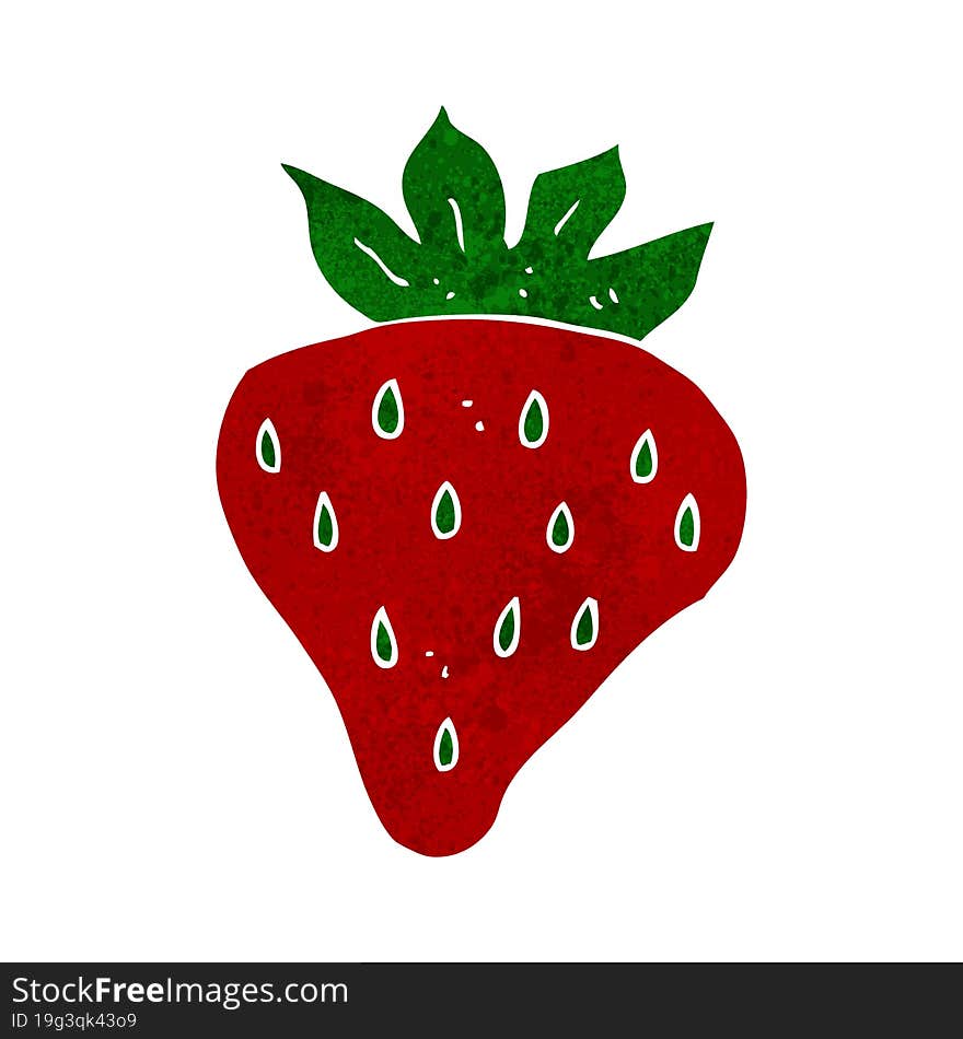 cartoon strawberry