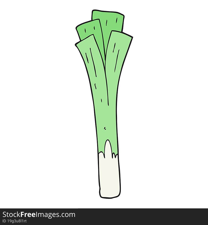 Cartoon Leeks