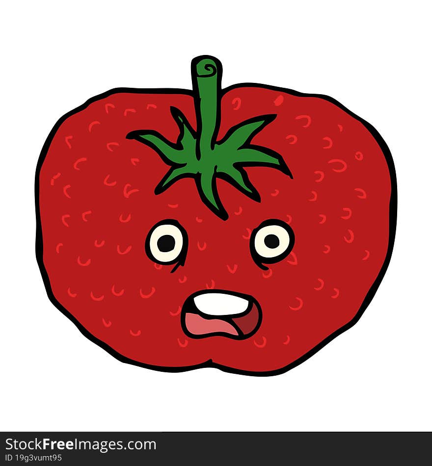 cartoon tomato