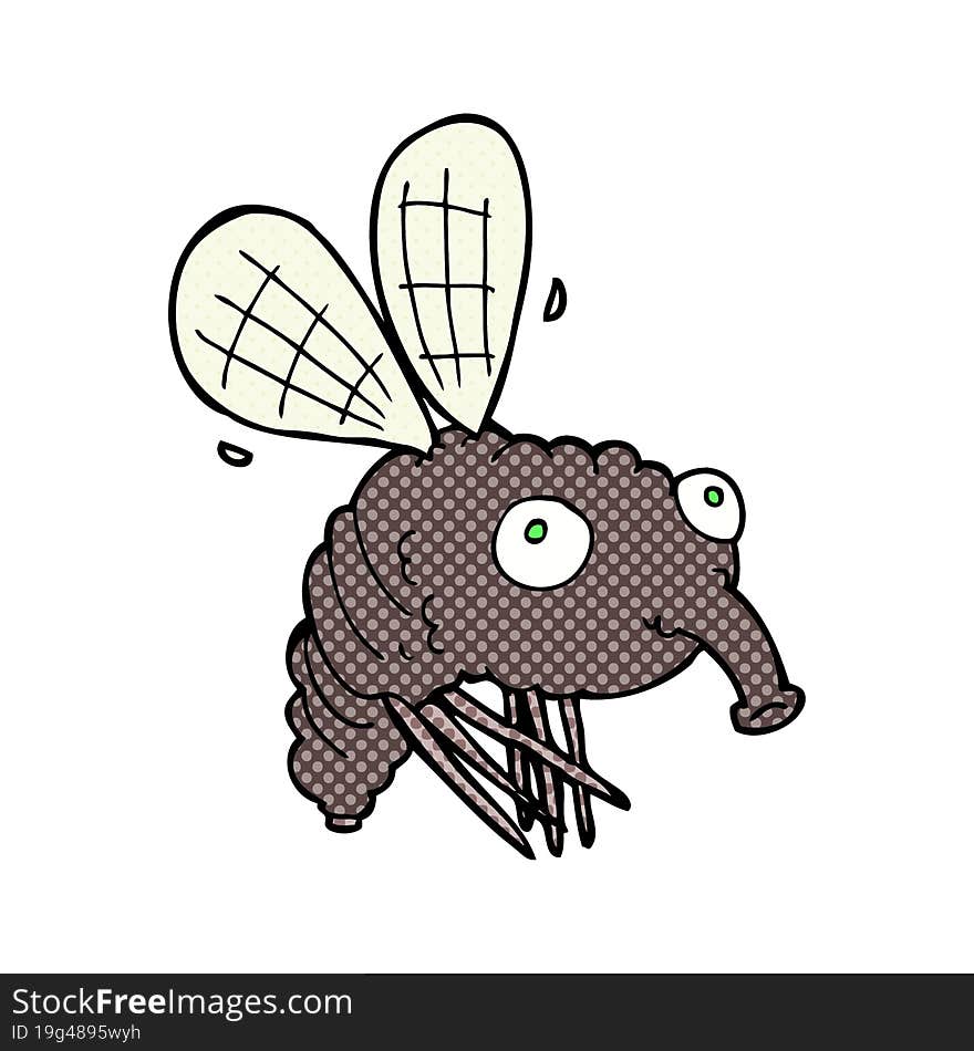 cartoon fly