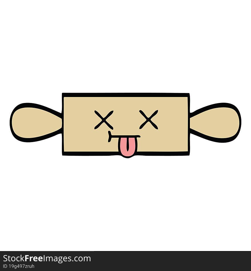 cute cartoon rolling pin