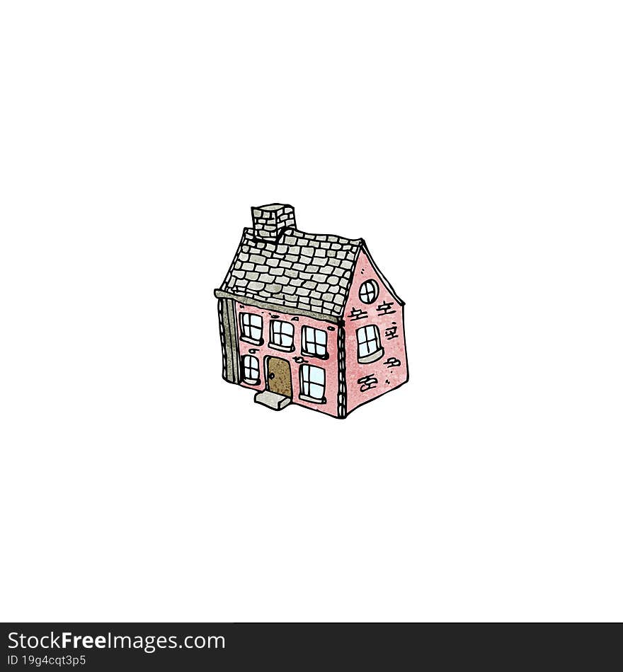 Cartoon Farm House