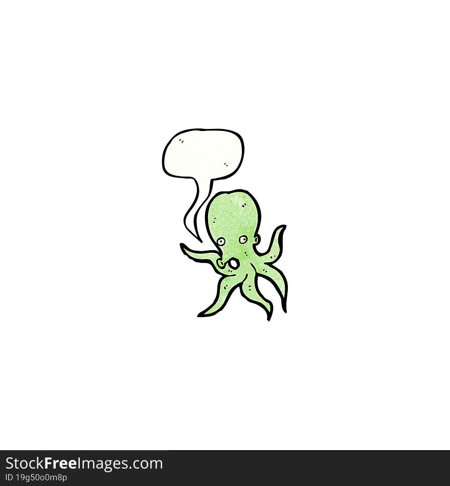 cartoon octopus