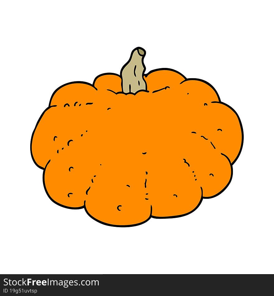 cartoon pumpkin