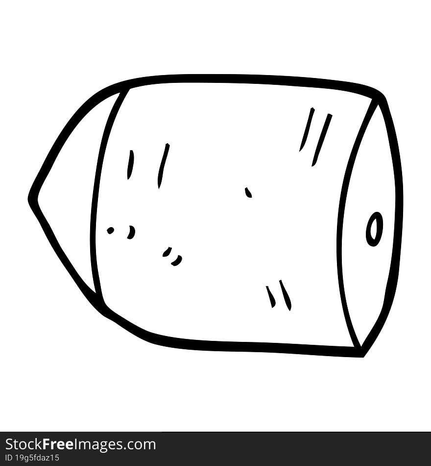 line drawing cartoon bullet