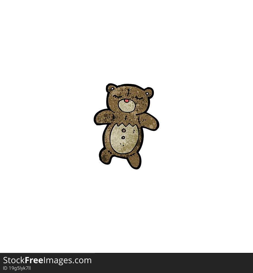 cute teddy bear cartoon