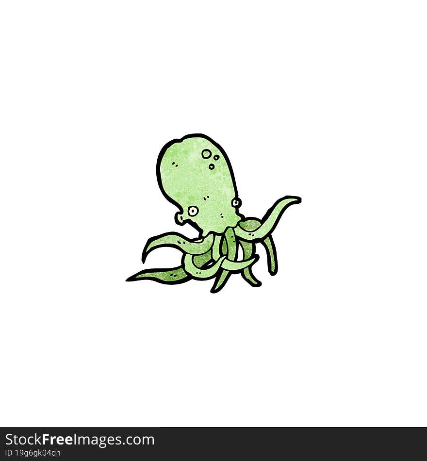 cartoon octopus