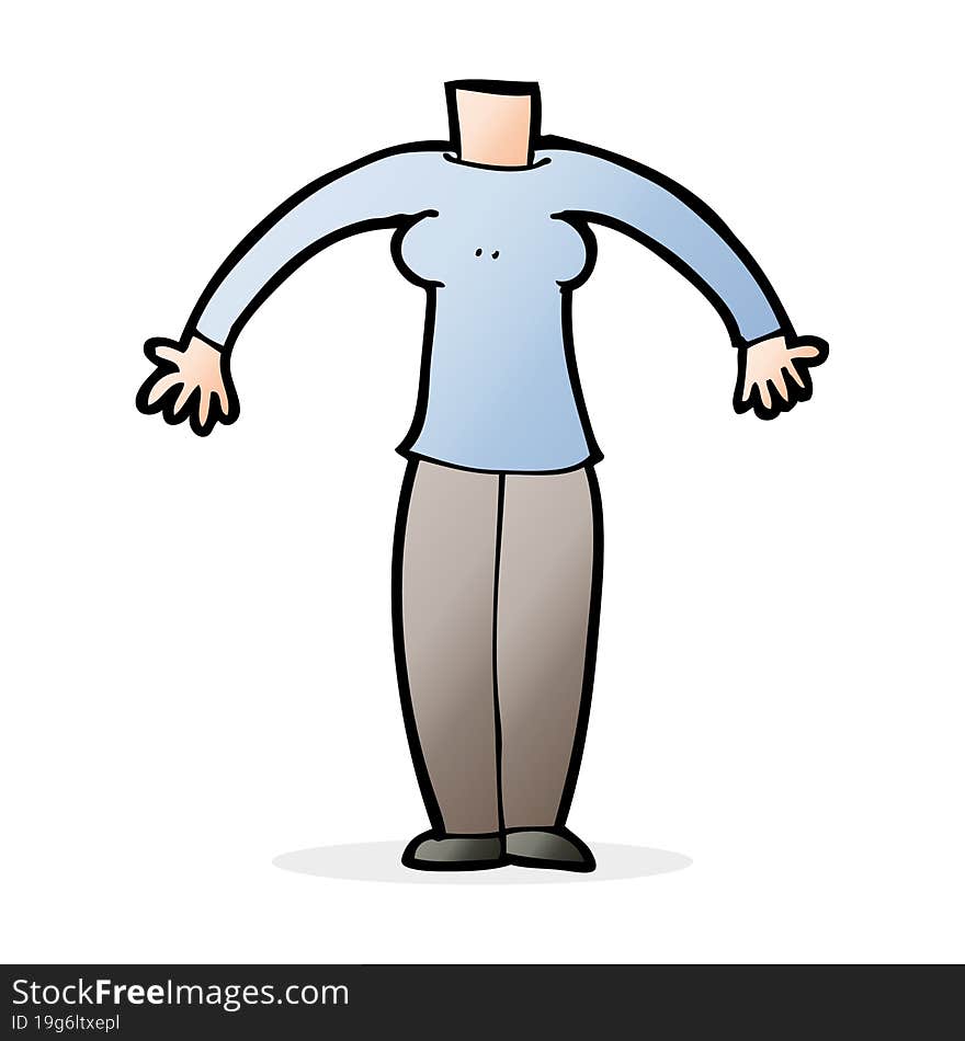 Cartoon Body (mix And Match Cartoons Or Add Own Photos