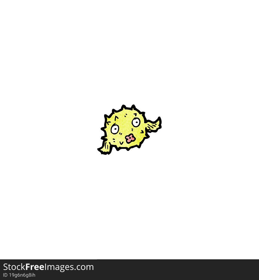 Cartoon Puffer Fish