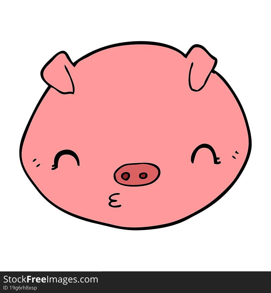 Cartoon Pig