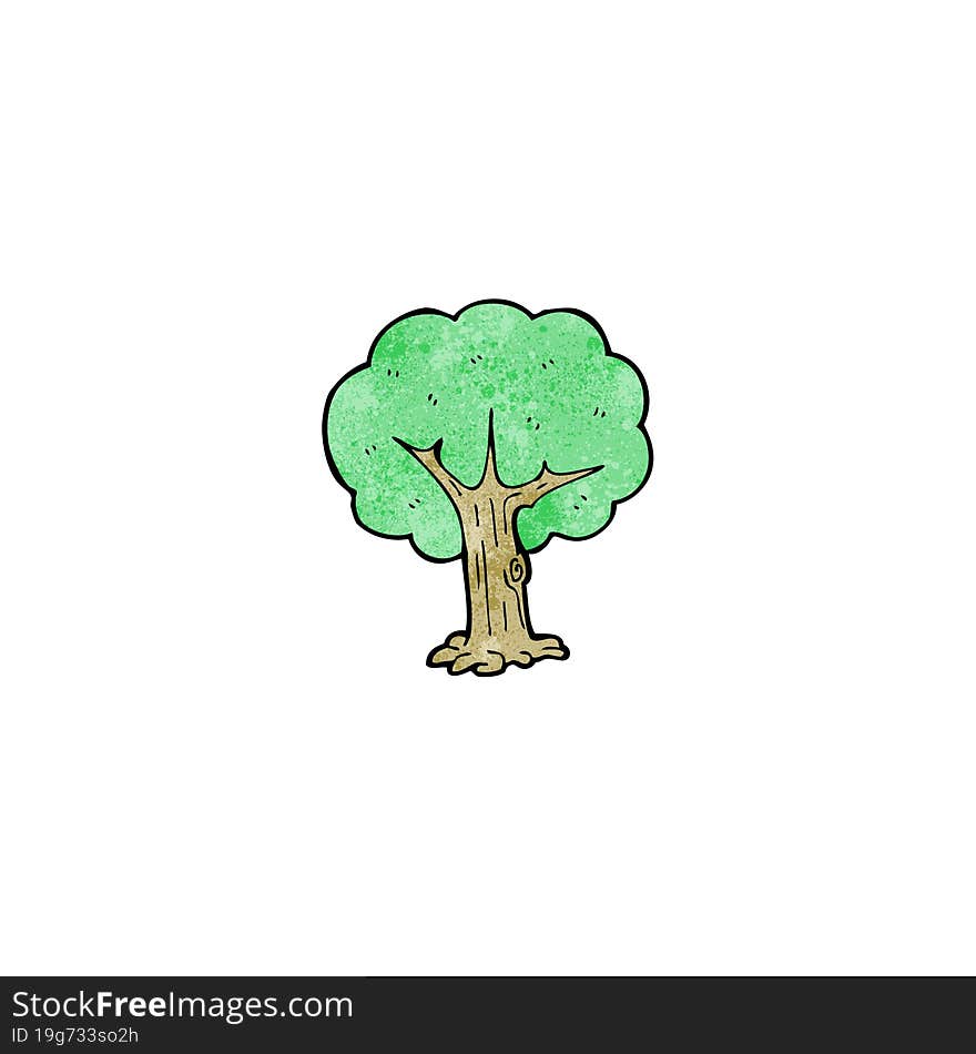 cartoon tree