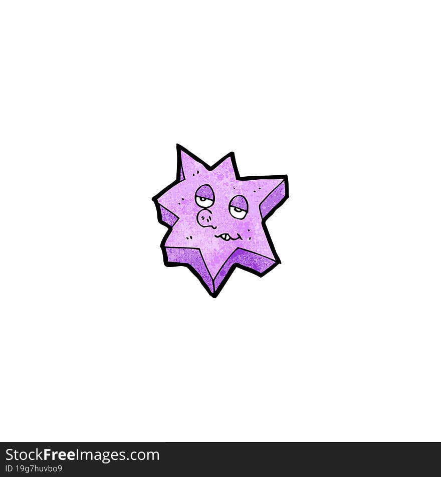 cartoon star