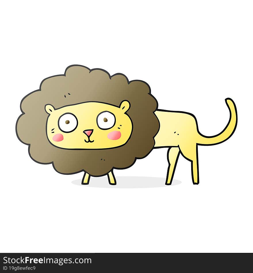 Cartoon Lion