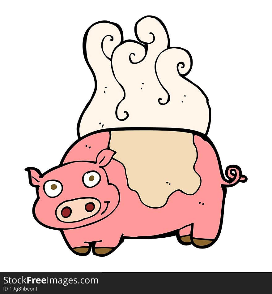 cartoon pig