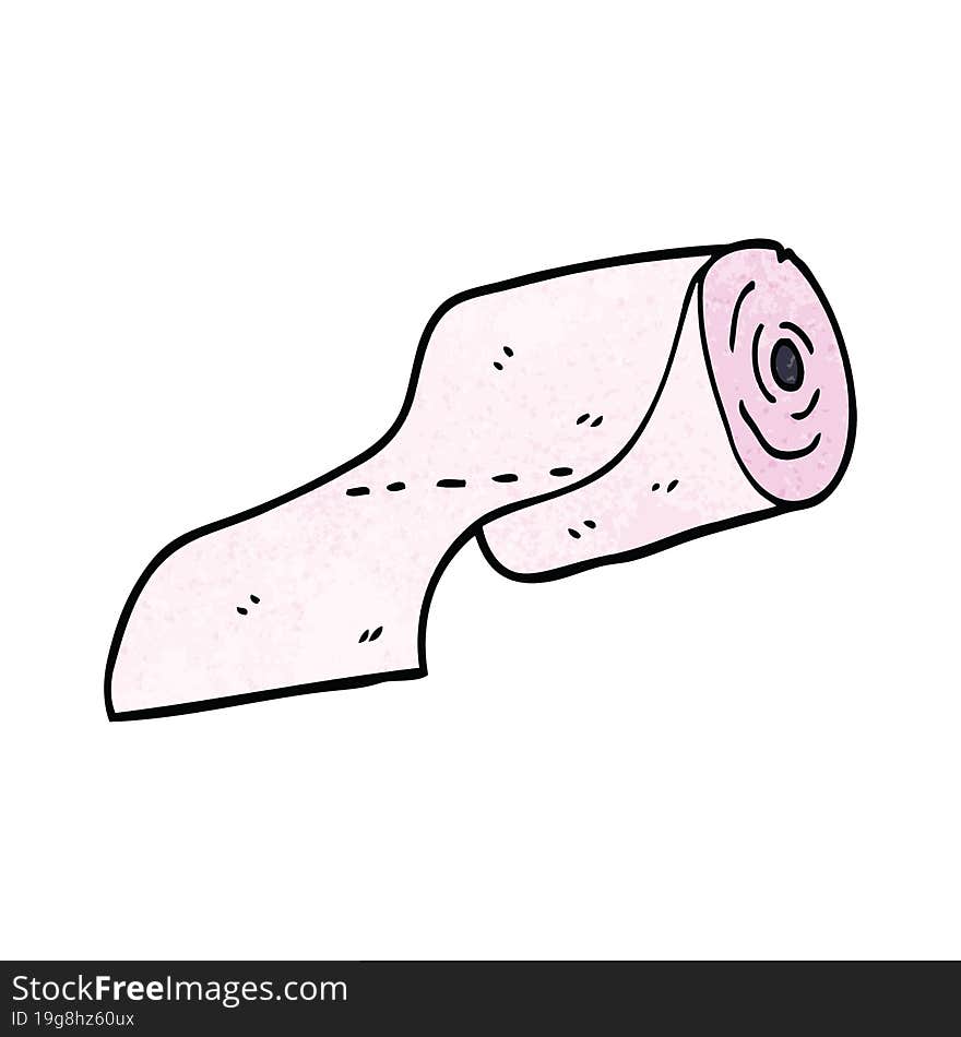 Cartoon Doodle Toilet Roll