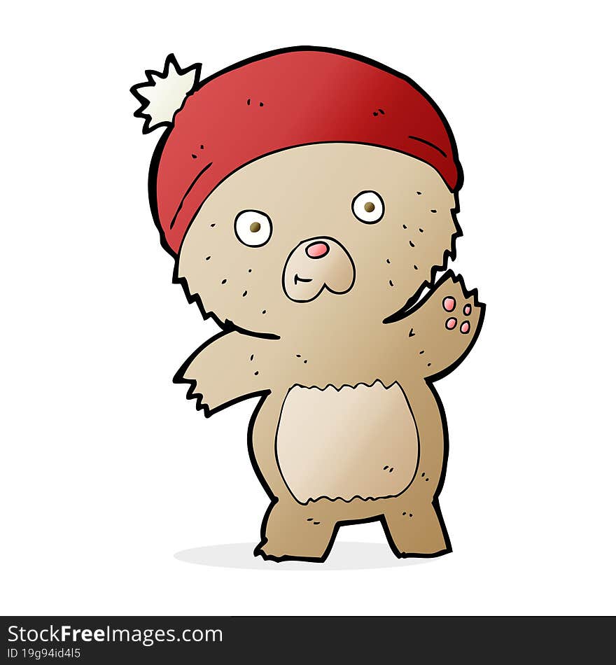 cute cartoon teddy bear