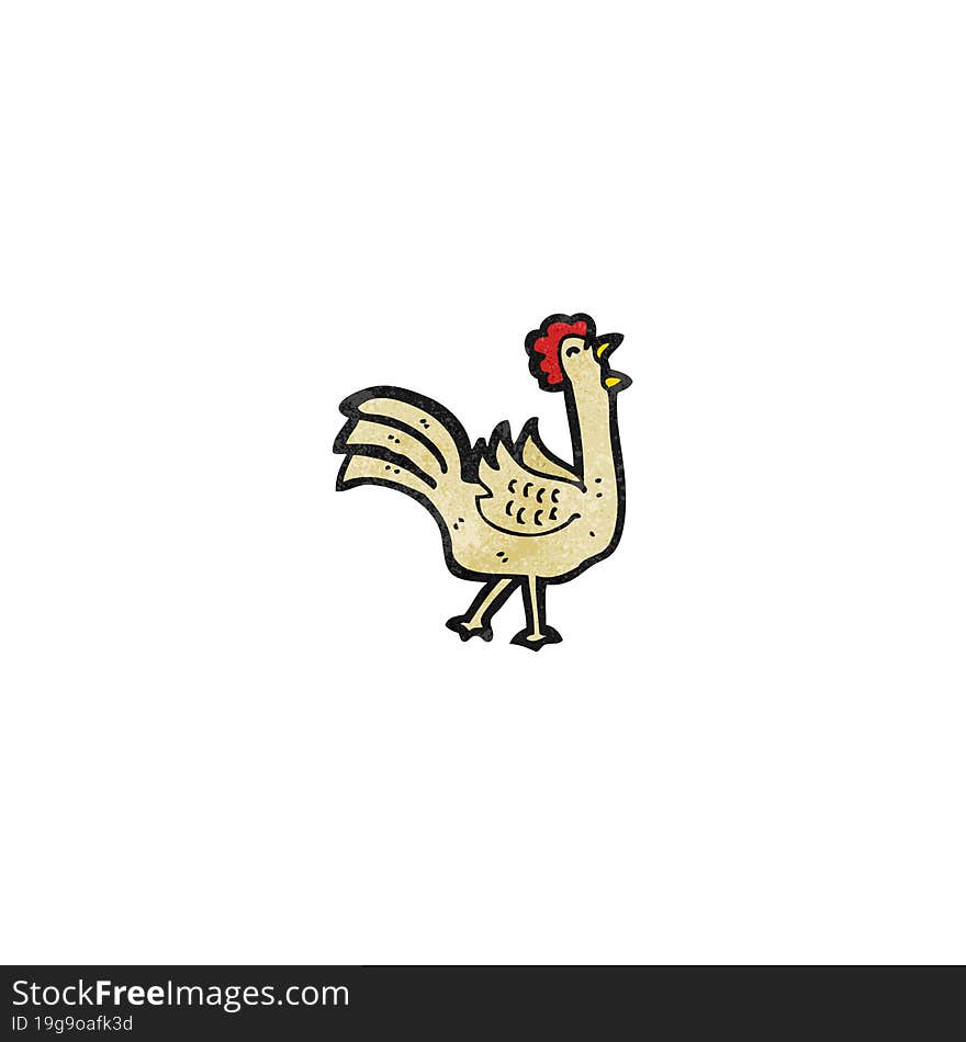 cartoon hen