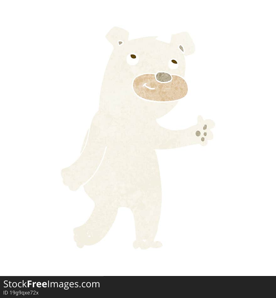 Cute Cartoon Polar Bear