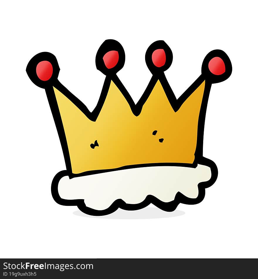 cartoon crown symbol