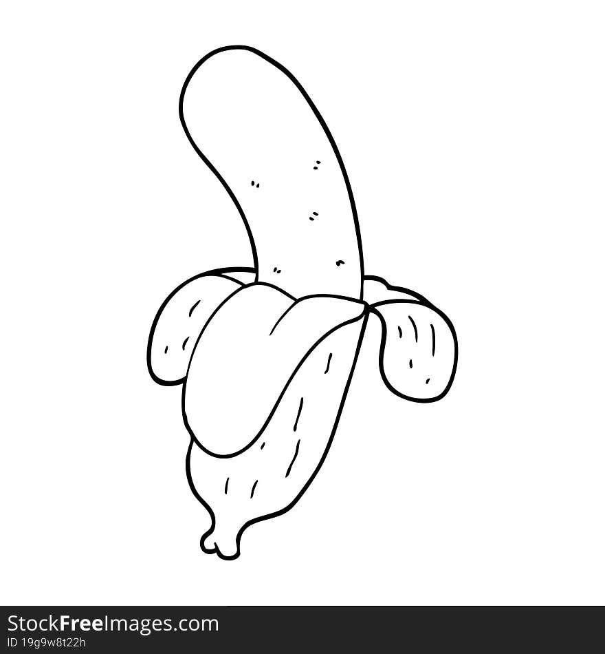 cartoon banana