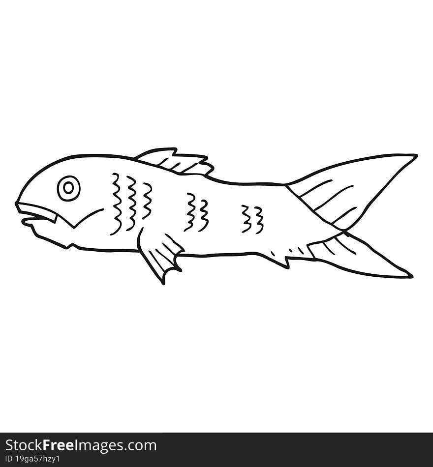 cartoon fish