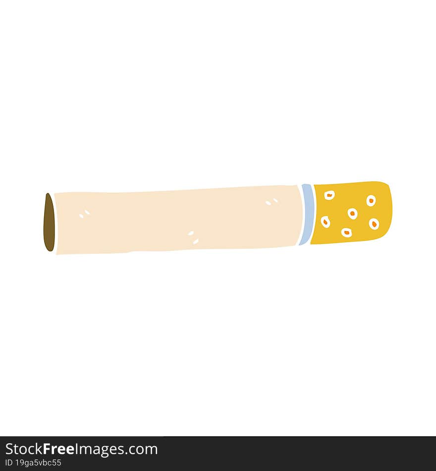 cartoon doodle cigarette