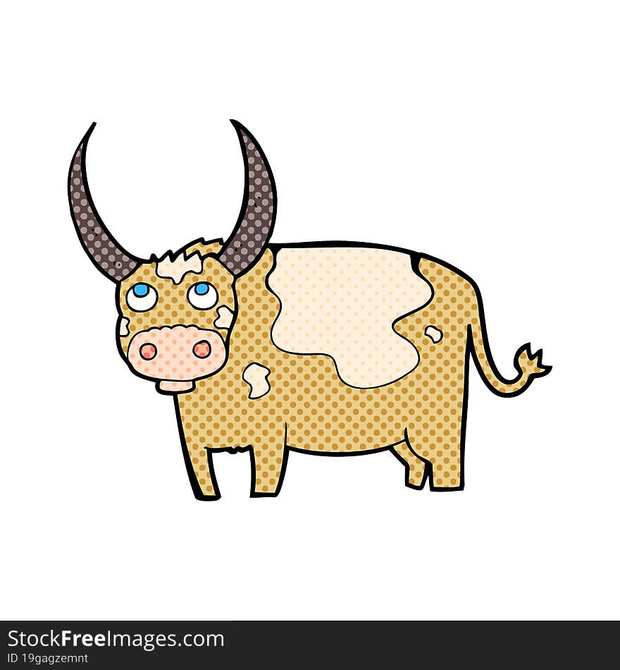 cartoon cow