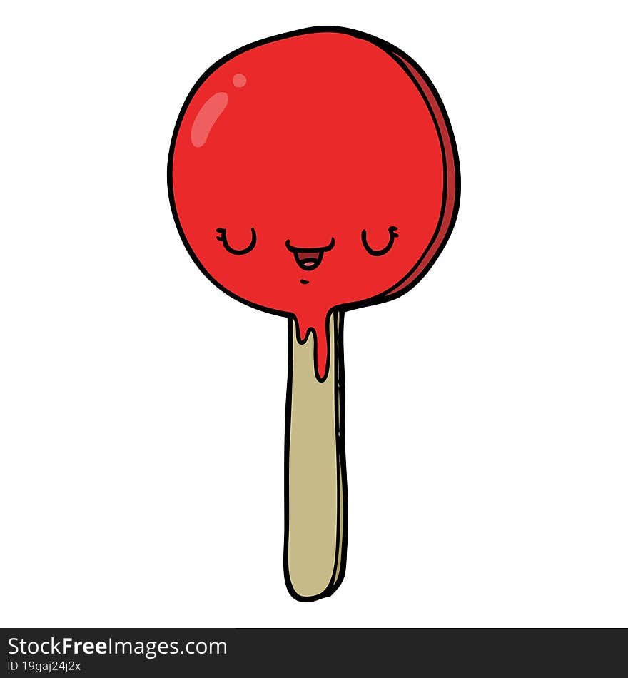 Cartoon Candy Lollipop