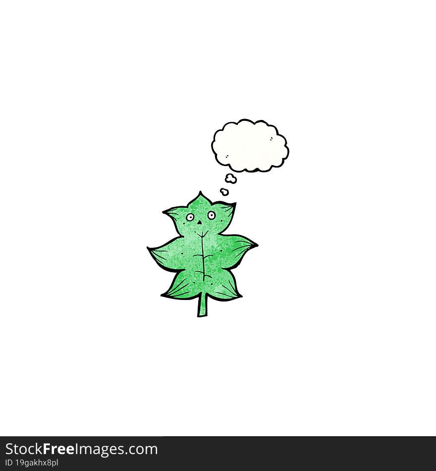 cartoon leaf