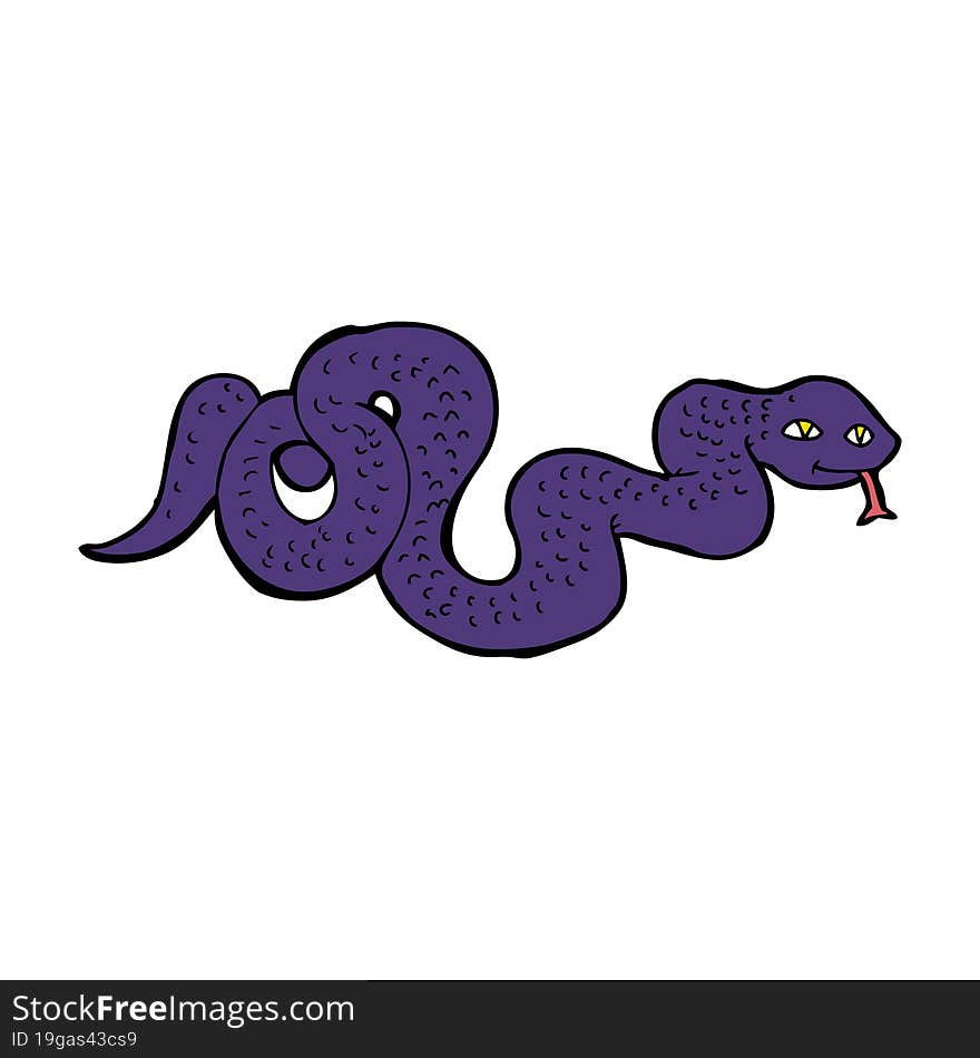 Cartoon Snake