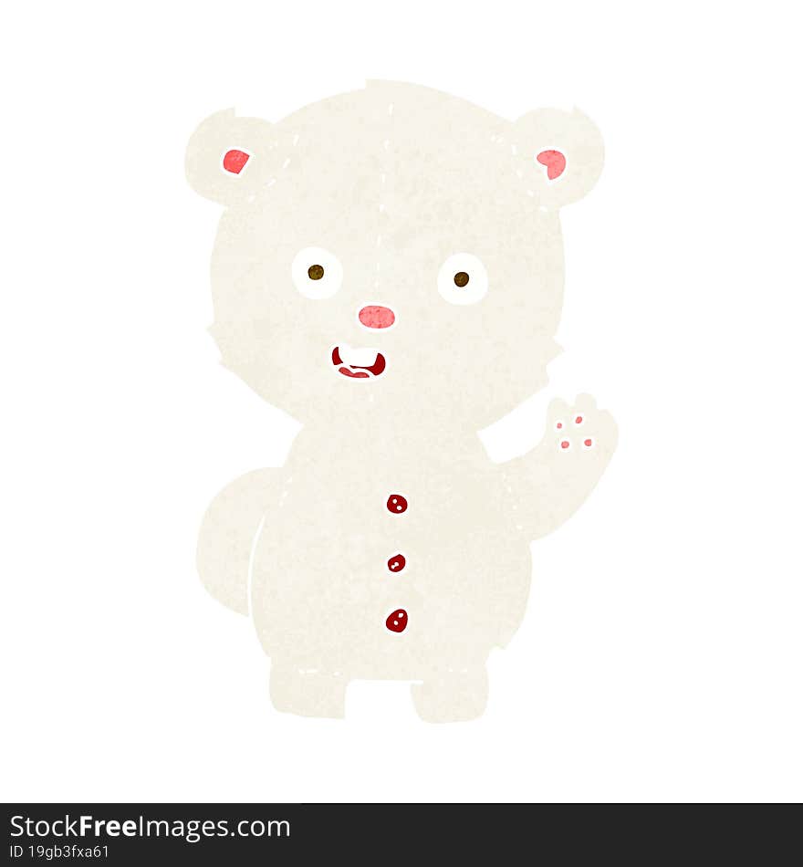 cute cartoon polar bear