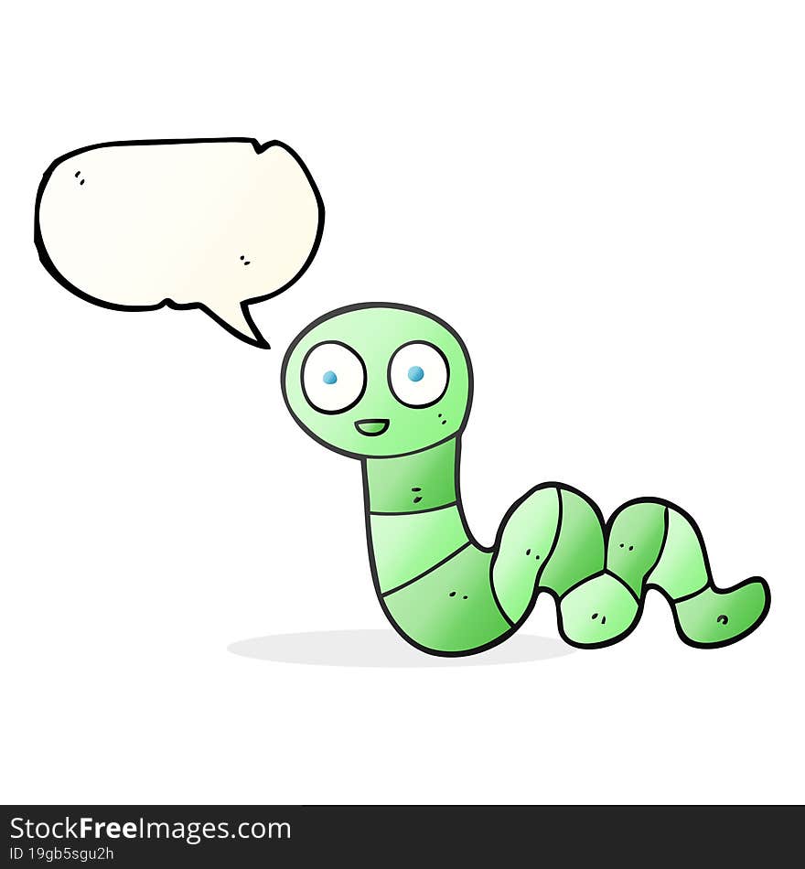 speech bubble cartoon snake