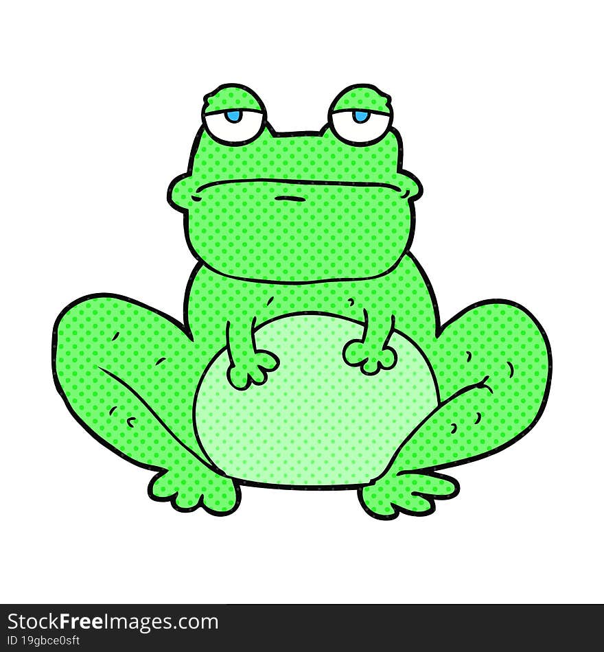 Cartoon Frog