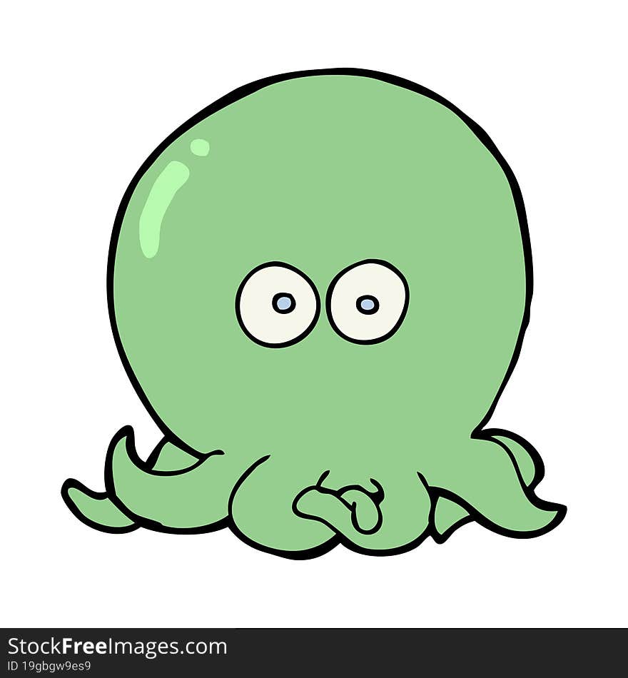 cartoon octopus