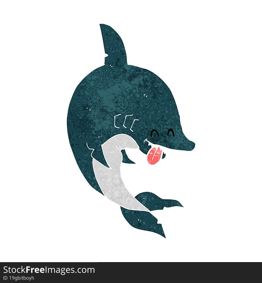 funny cartoon shark