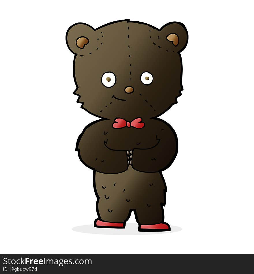 Cartoon Cute Little Bear