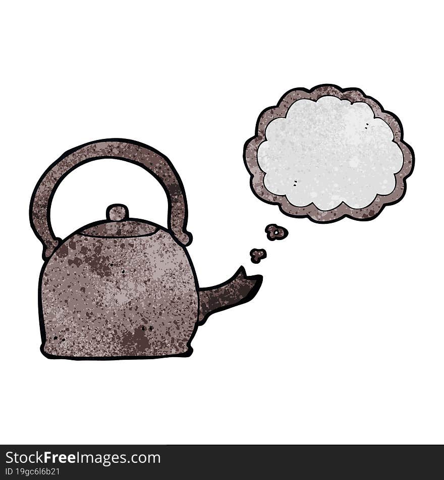 cartoon kettle