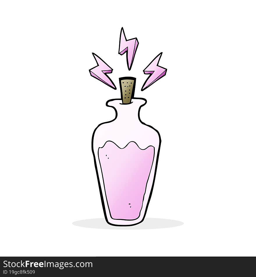 cartoon potion