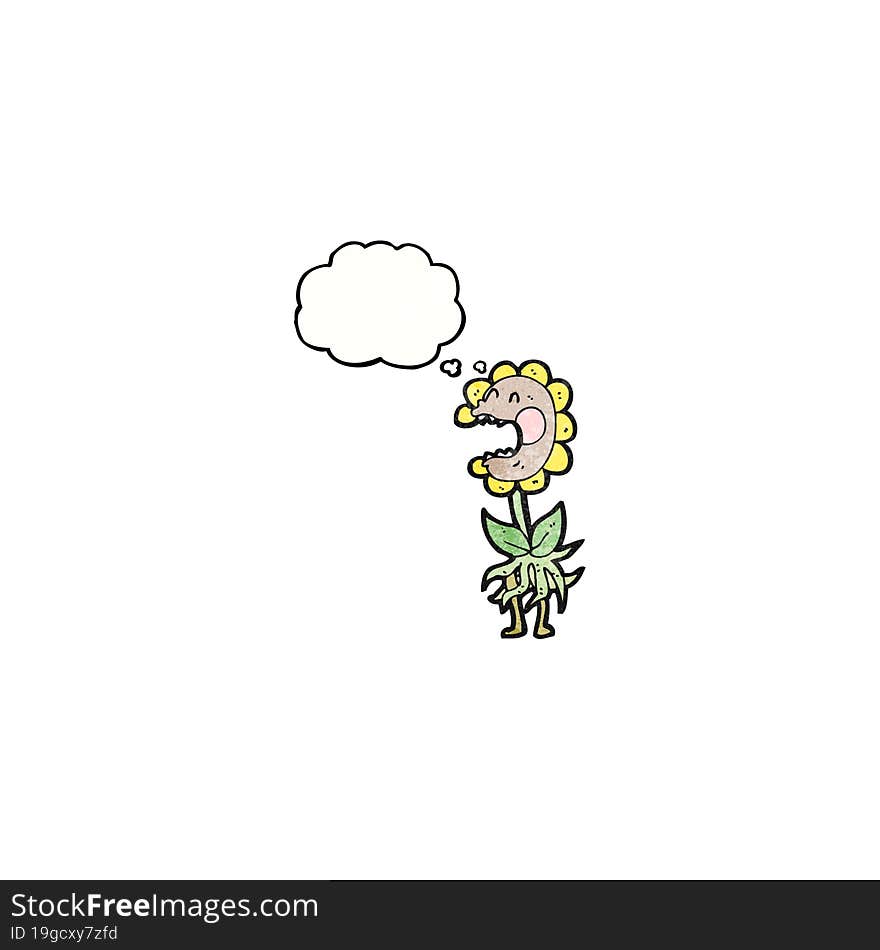 carnivorous plant cartoon