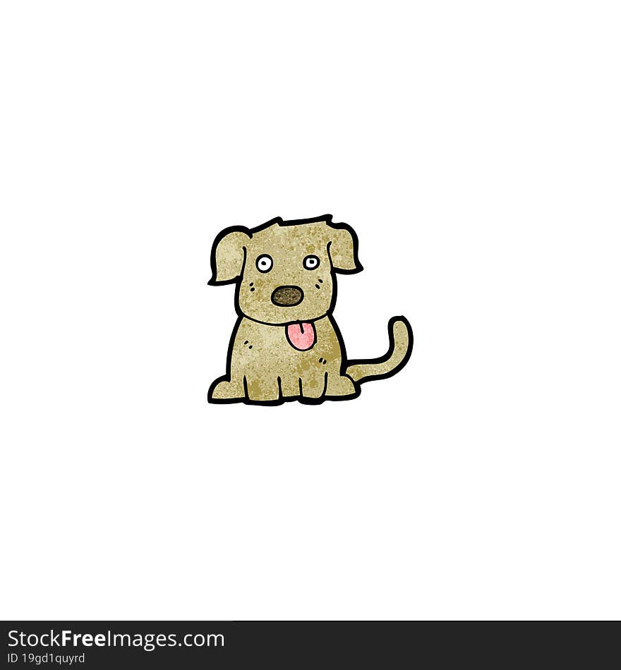 Cartoon Little Dog