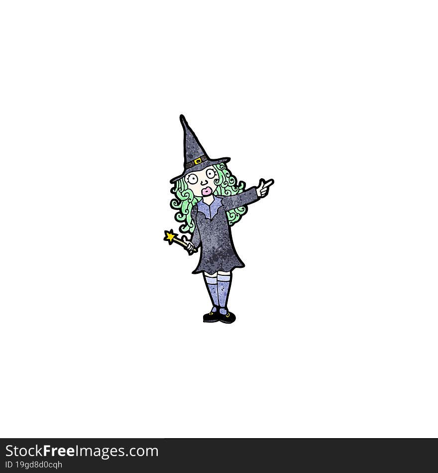 Cartoon Witch