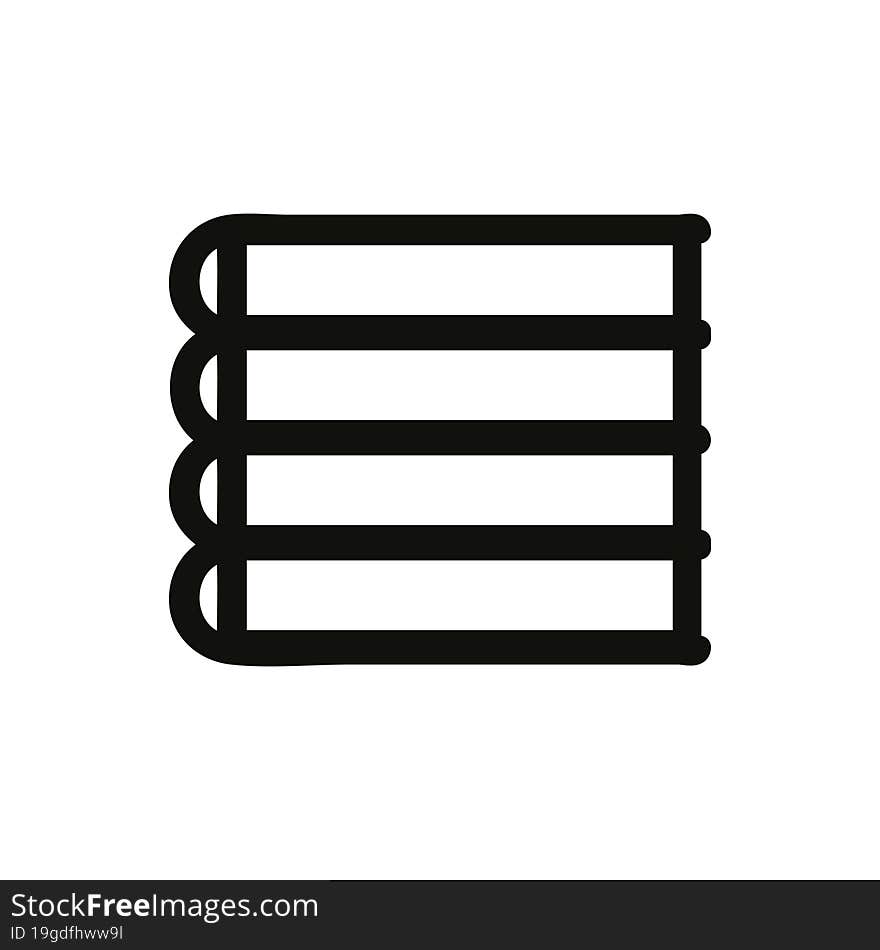 stack of books icon