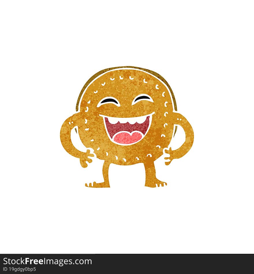 cartoon happy coin