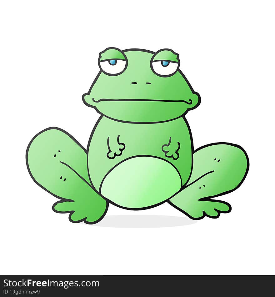 Cartoon Frog