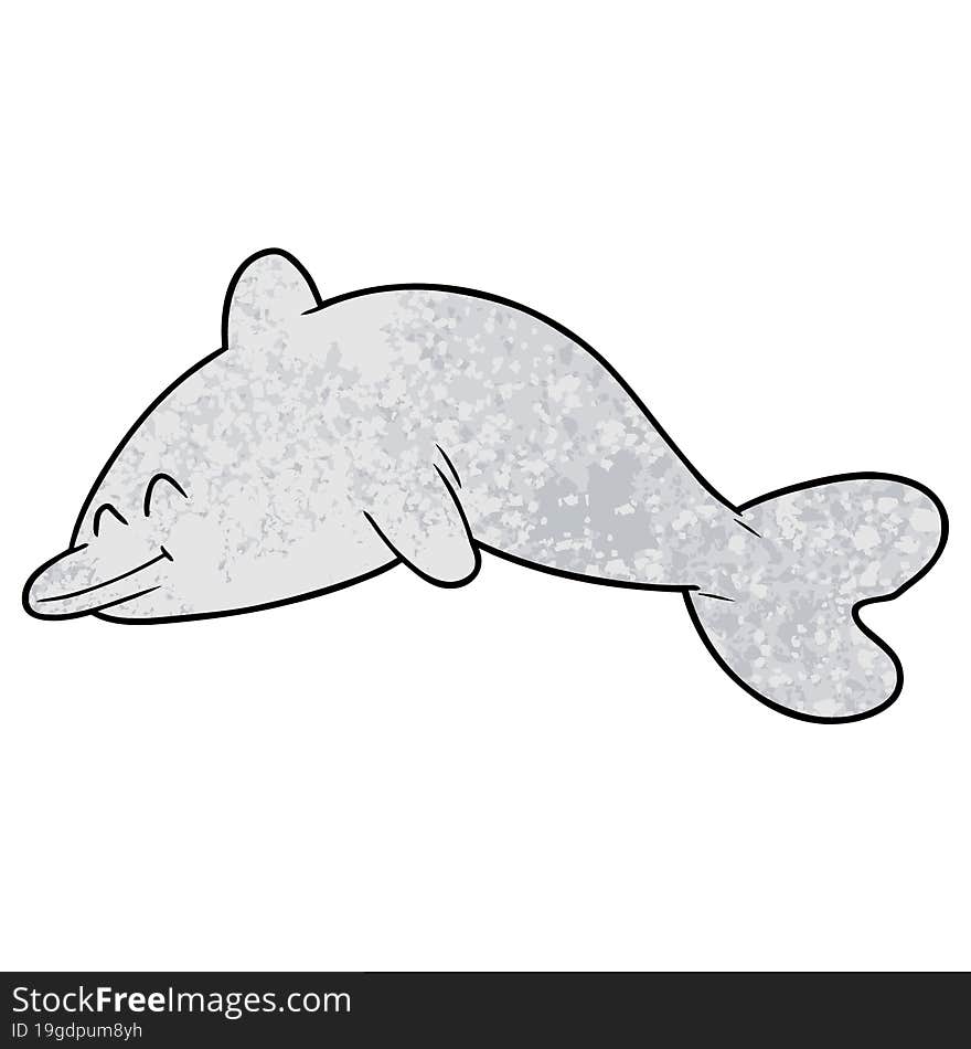 cartoon dolphin. cartoon dolphin