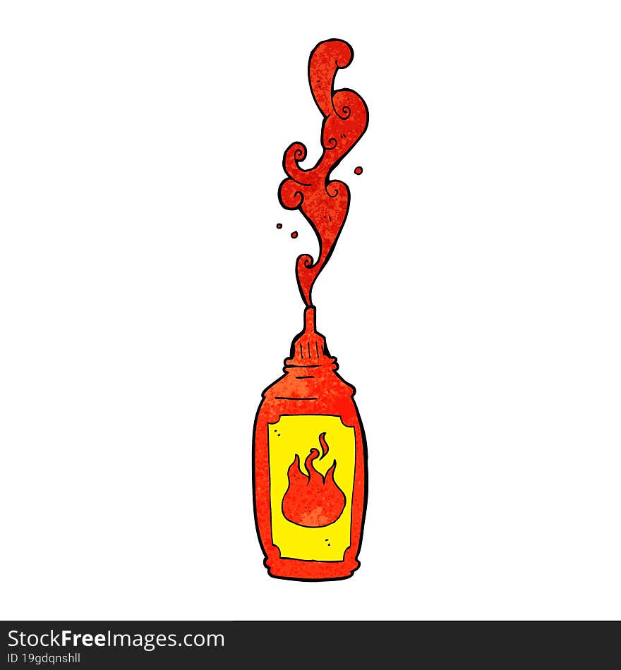 Cartoon Hot Sauce