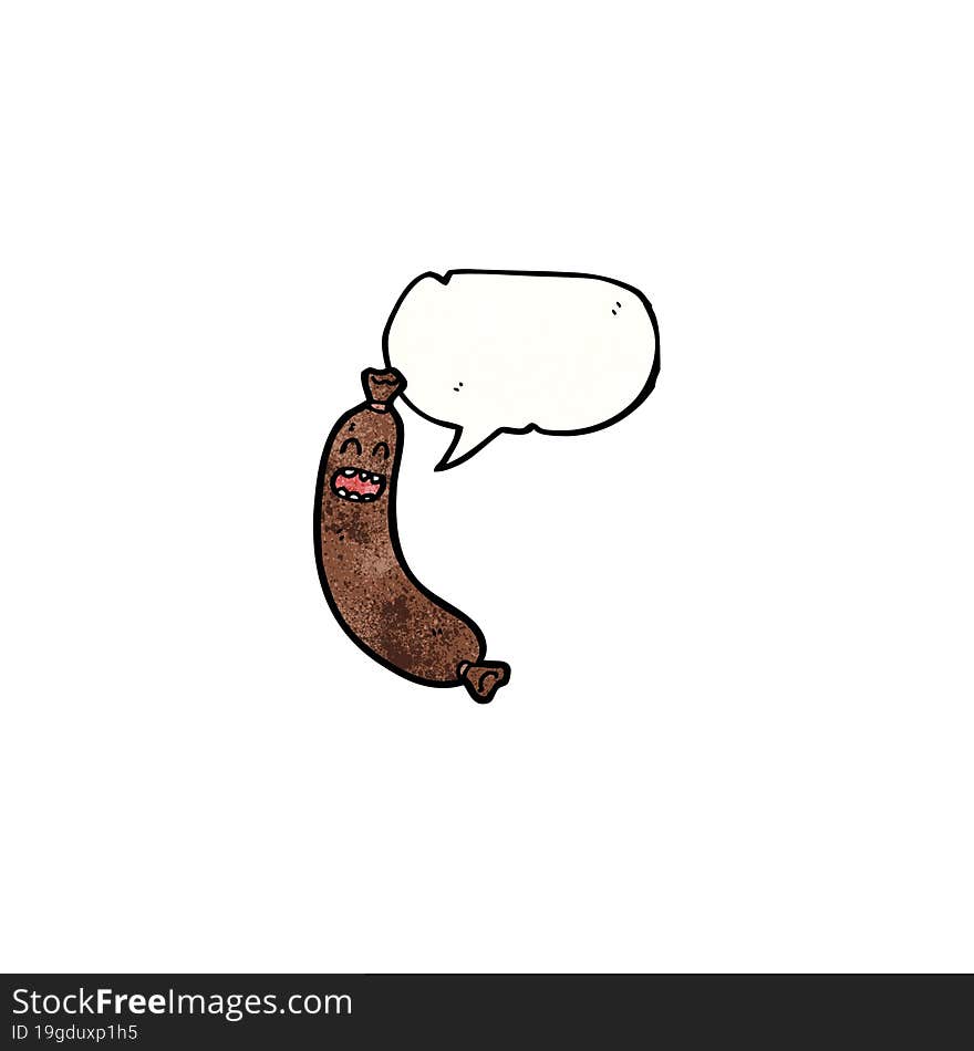 sausage cartoon character